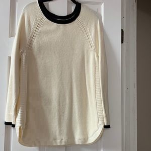 NWT- Talbots long sleeve cotton sweater size PL